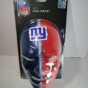New York Giants NFL Fan Face Mask - Red and Blue